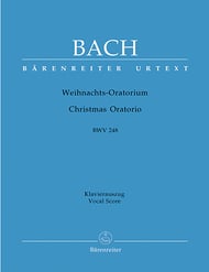 Christmas Oratorio BWV248 Study Scores sheet music cover